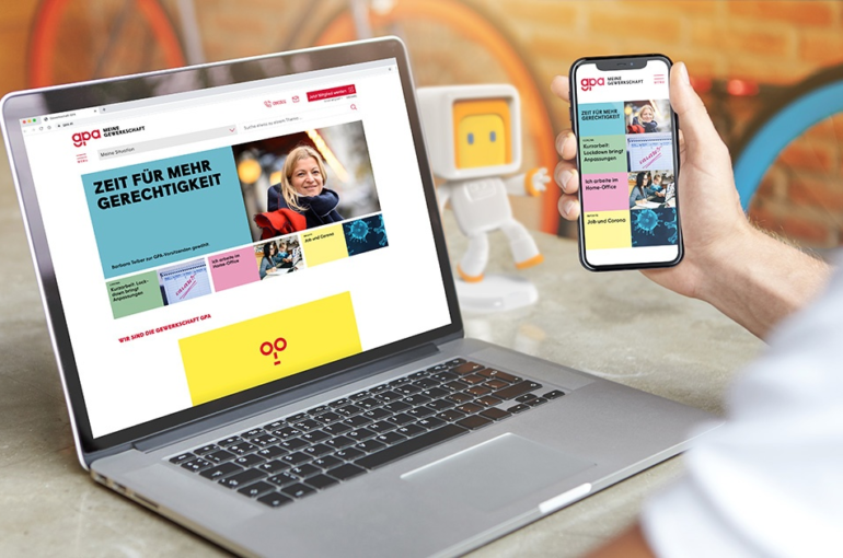 www.gpa.at and www.oegb.at launched on Adobe AEM